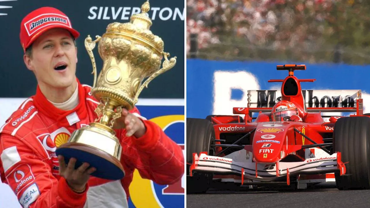 Three charged over Michael Schumacher blackmail plot amid claims suspects demanded £12.5m to avoid photo leak