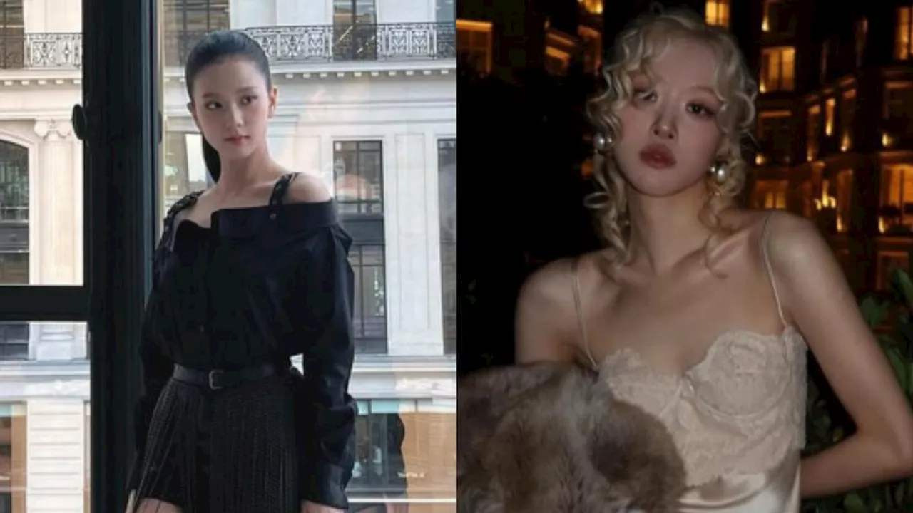 Bak Yin & Yang, Intip 6 Beda Gaya Jisoo dan Rose BLACKPINK di Paris Fashion Week