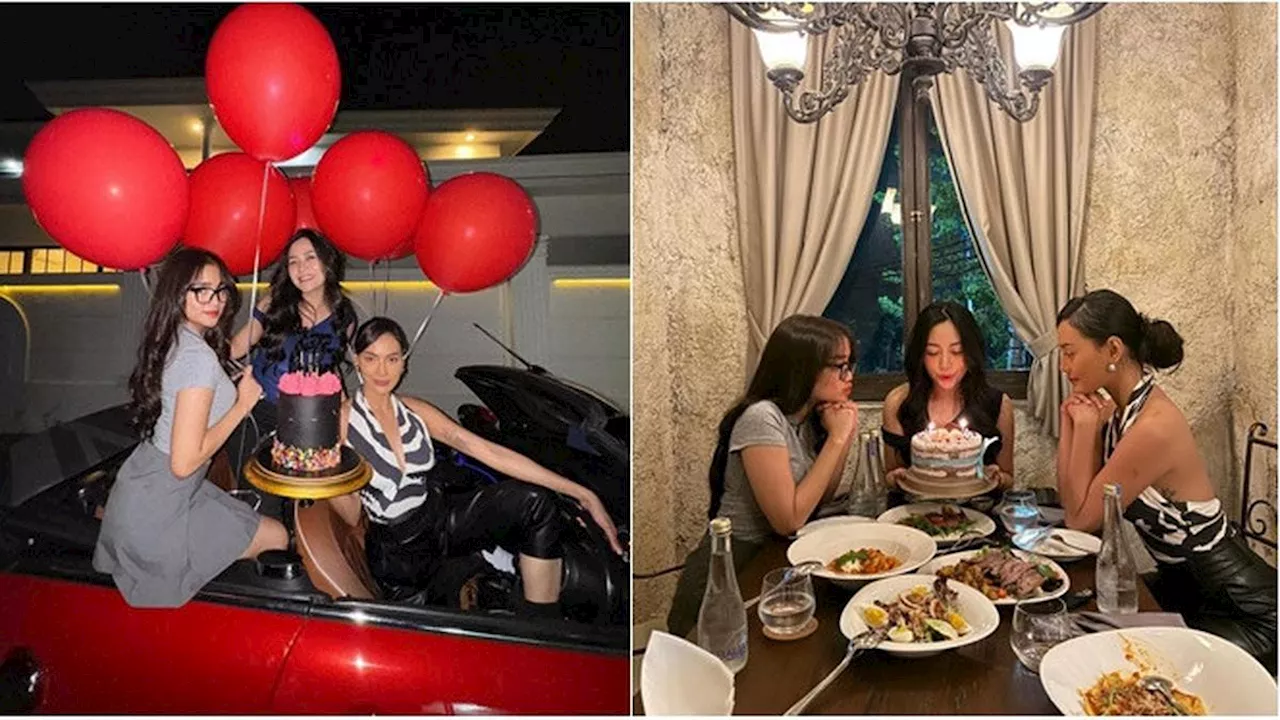 Kini Jadi Bestie, Ini 6 Potret Fuji dan Erika Carlina Rayakan Ultah Rachel Vennya