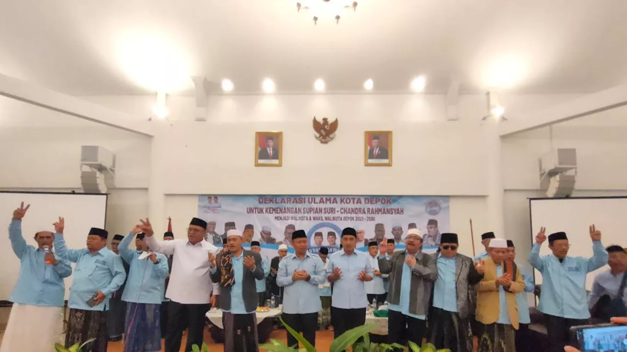 Ribuan Ulama Siap Dukung Supian-Chandra di Pilkada Kota Depok 2024