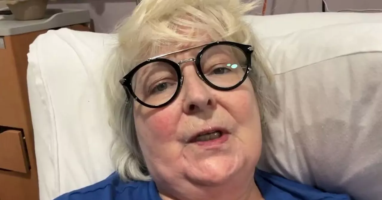 Comedian Janey Godley 'getting near the end' as she receives end-of-life care