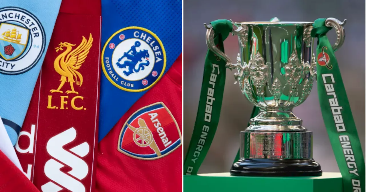 Carabao Cup draw: Man Utd, Arsenal, Chelsea and Liverpool learn fate