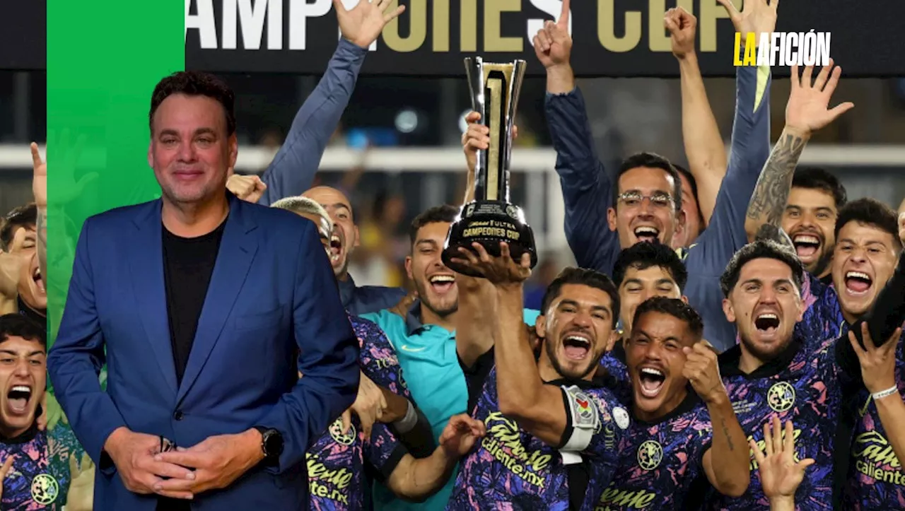 David Faitelson demerita la Campeones Cup tras victoria del América: 'El trofeo no existe'