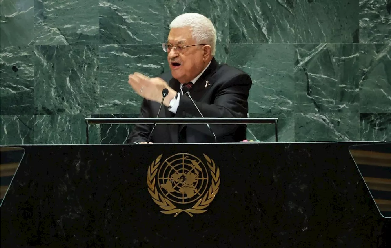 Presidente palestino Abbas pide detener la guerra en Gaza frente a la ONU