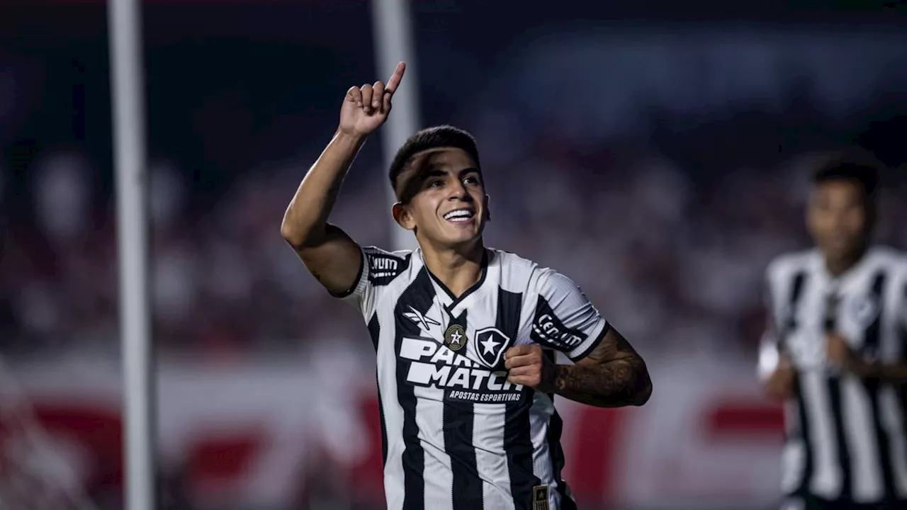 Copa Libertadores: Botafogo de Thiago Almada eliminó por penales al San Pablo y es semifinalista