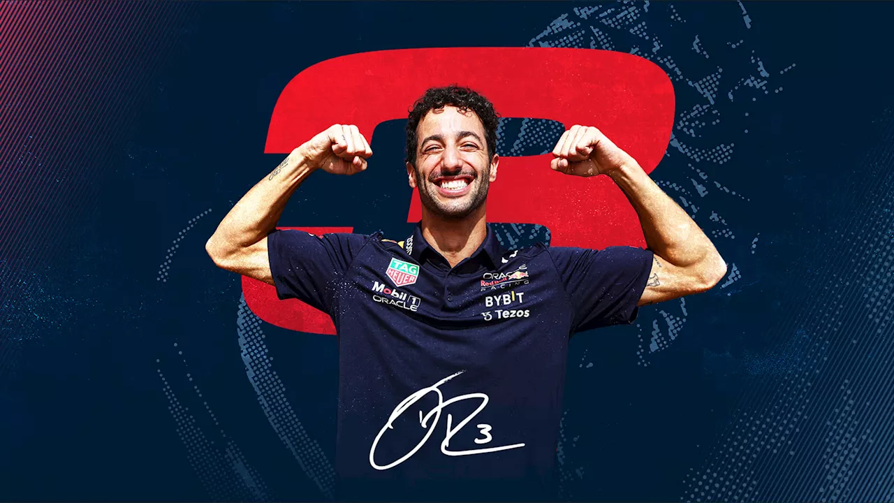 Daniel Ricciardo fired by RB F1 team, replaced by Liam Lawson