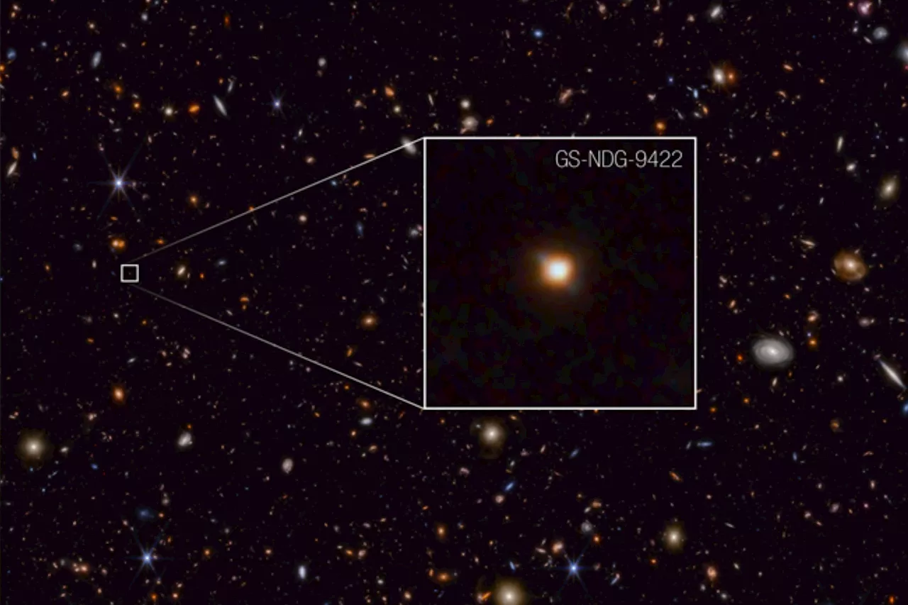 'Weird' Ancient Galaxy Discovered by James Webb Space Telescope