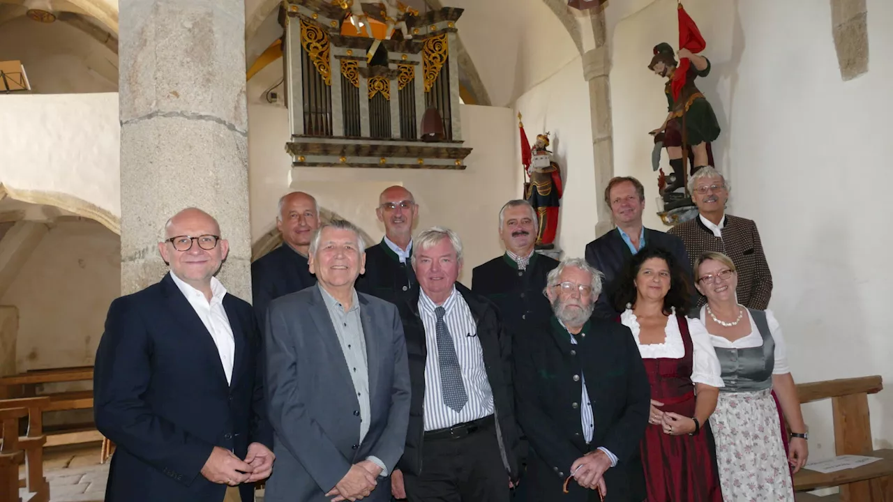 Das „Juwel“ in der Wehrkirche Kleinzwettl erklingt wieder