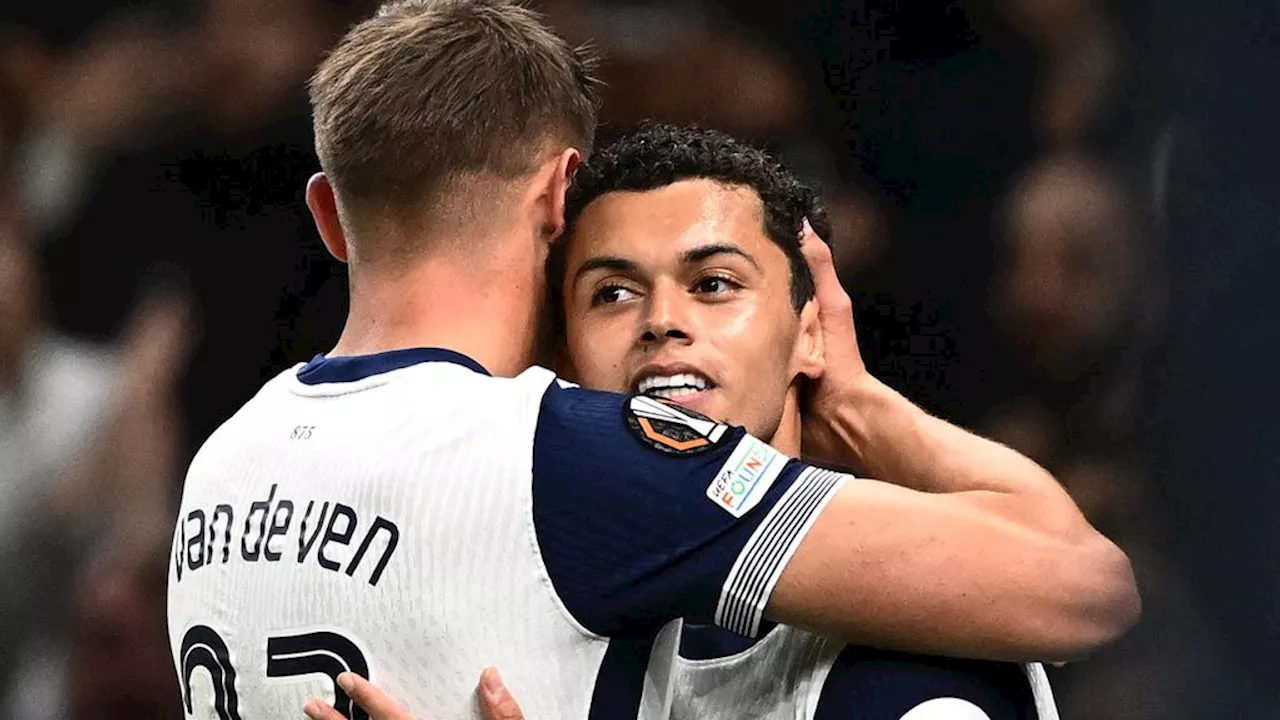 Van de Ven wint met Spurs van FK Qarabag; Roma speelt gelijk tegen Athletic