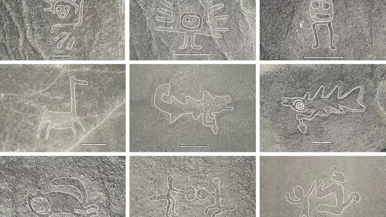 Mithilfe Künstlicher Intelligenz: Hunderte neue Nazca-Bilder aufgestöbert