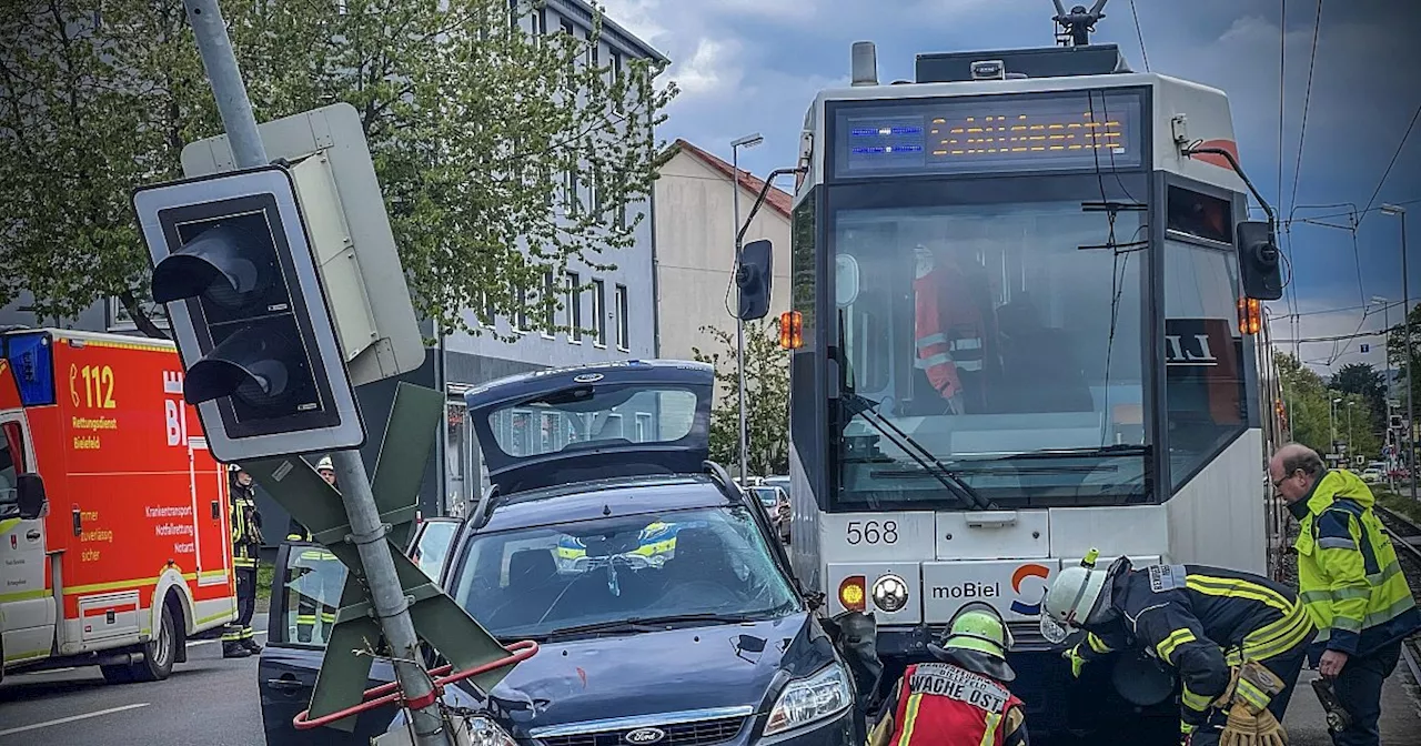 Immer wieder Stadtbahnunfälle: Bielefeld plant großen Umbau an der Beckhausstraße