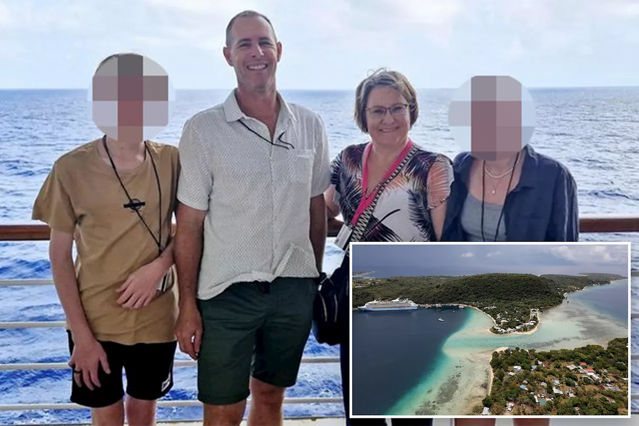 Australian father dies on cruise ship during family vacation