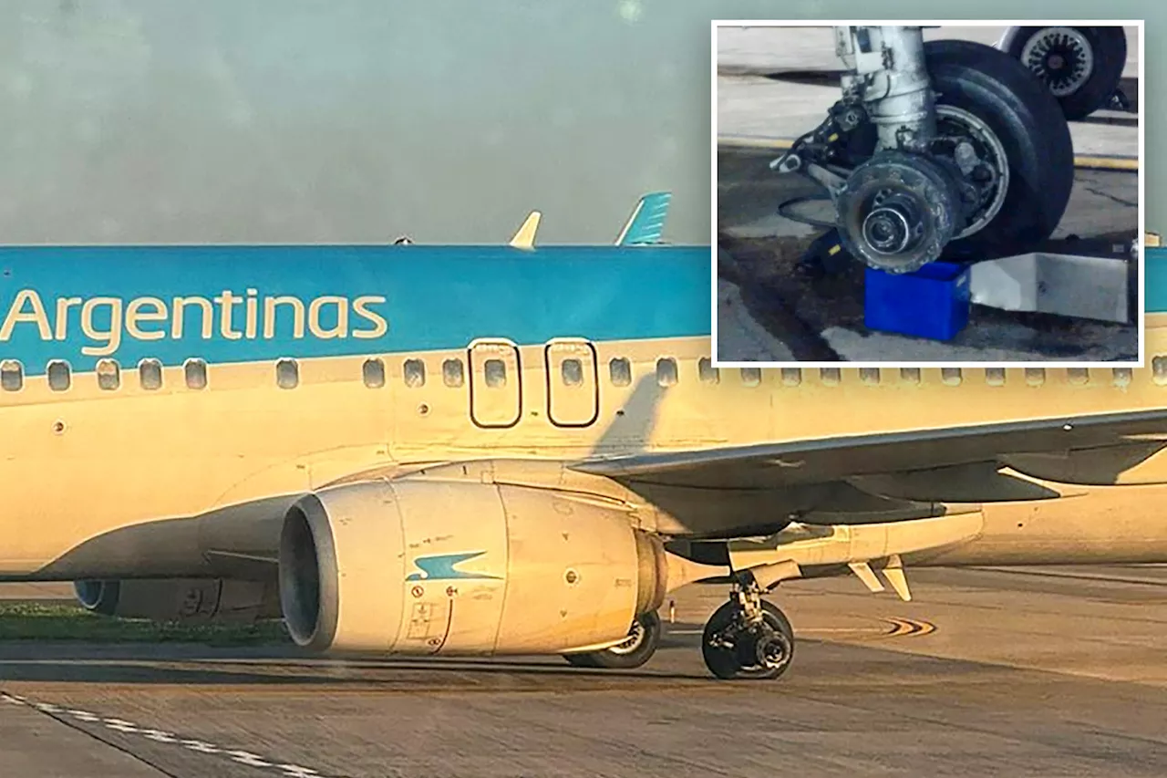 Boeing 737's wheel falls off shortly after landing in Argentina in latest potential safety fail by planemaker