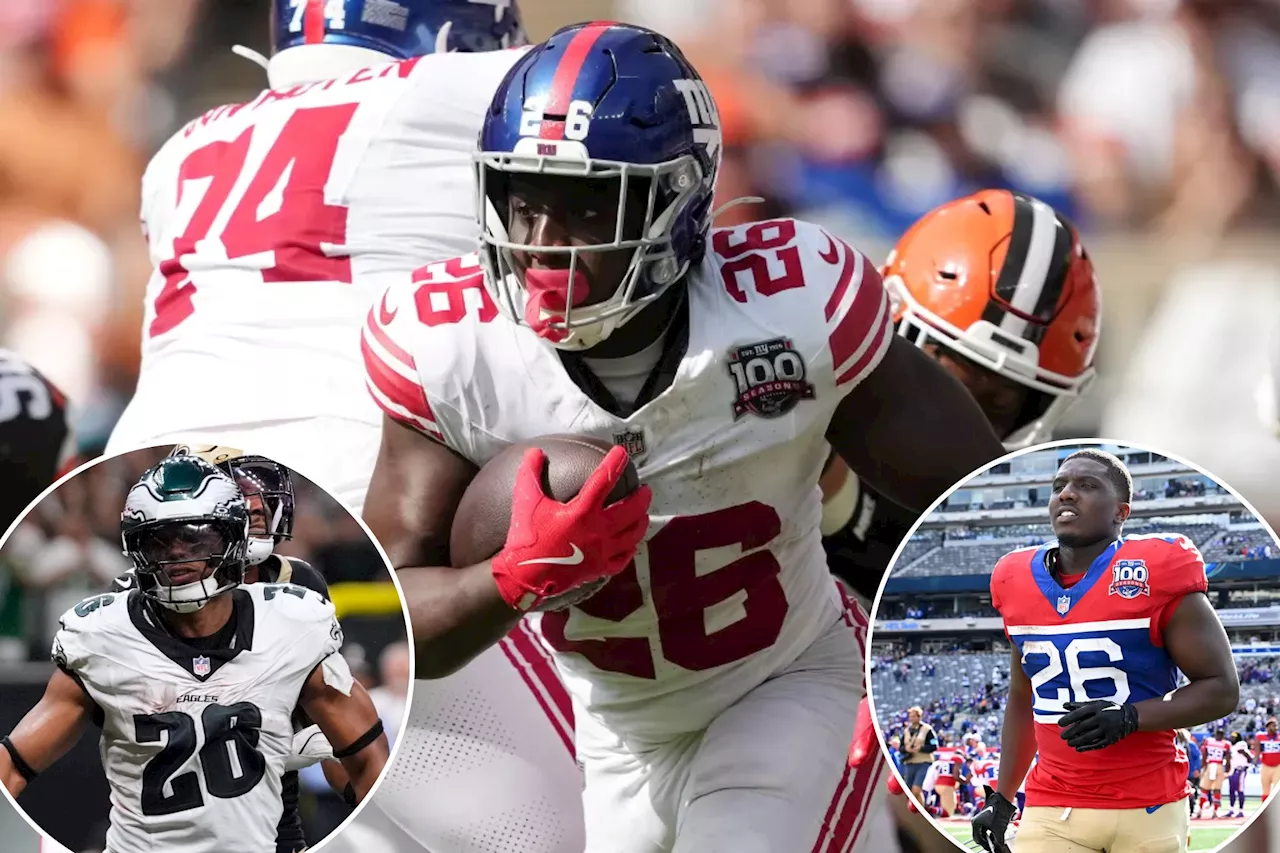 Devin Singletary doing his part for Giants as Saquon Barkley thrives with Eagles