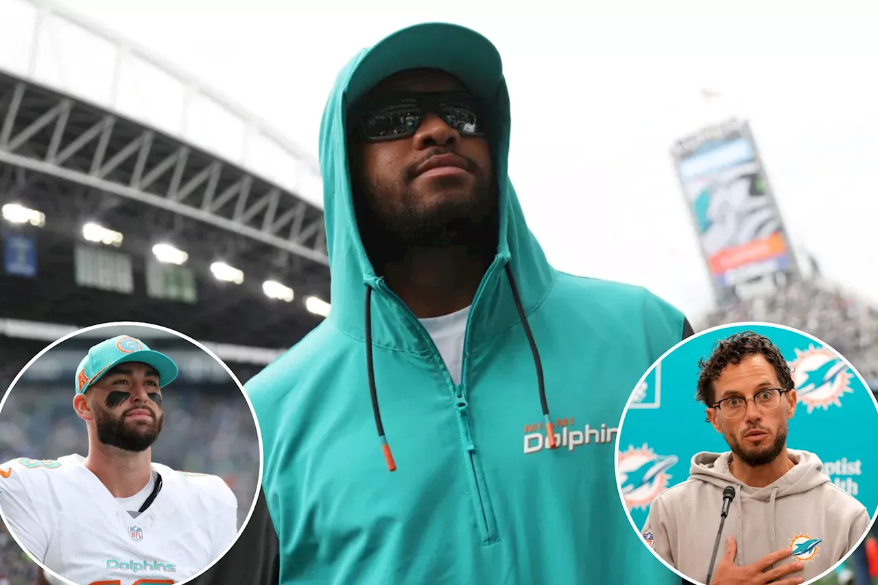 Dolphins have no plans to add QB despite Tua Tagovailoa, Skylar Thompson injuries