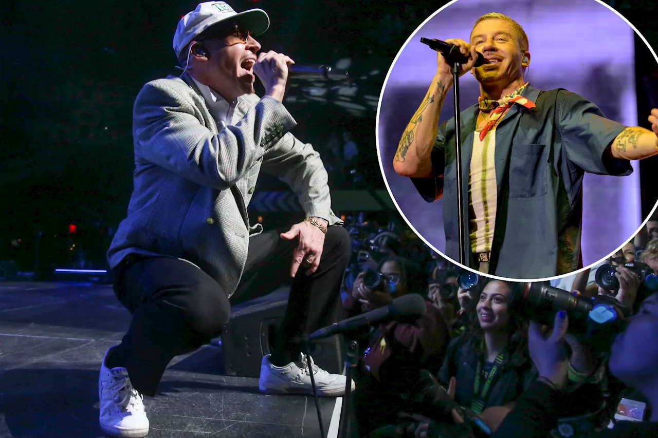 Macklemore axed from festival after 'f—k America' chant at concert: 'Caught up in the moment'