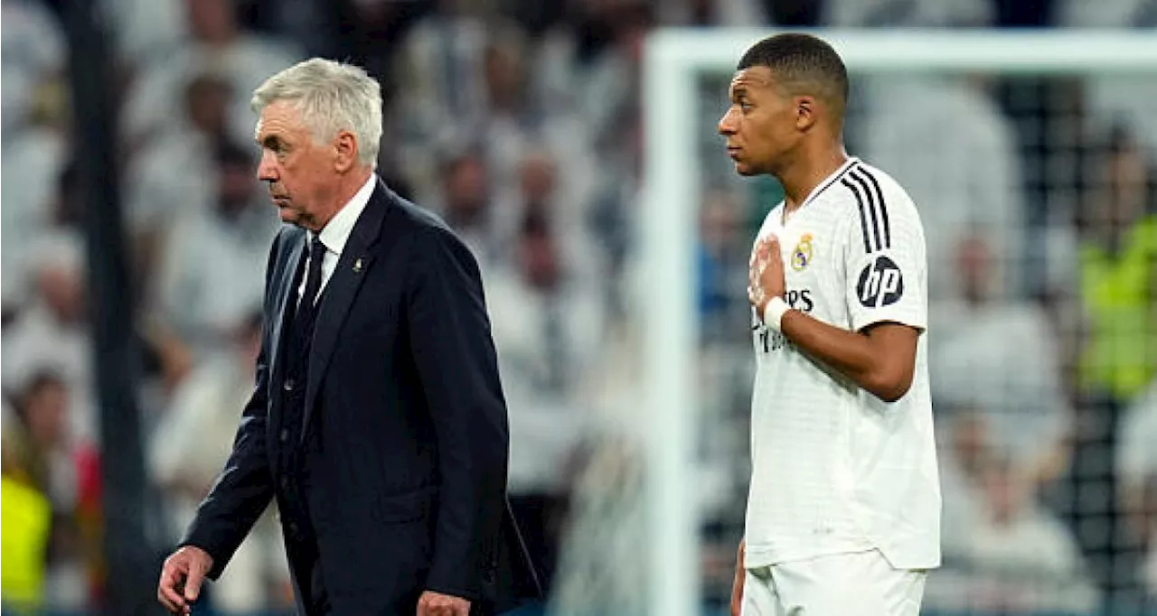 Real Madrid : Ancelotti fait débat pour sa gestion de Mbappé