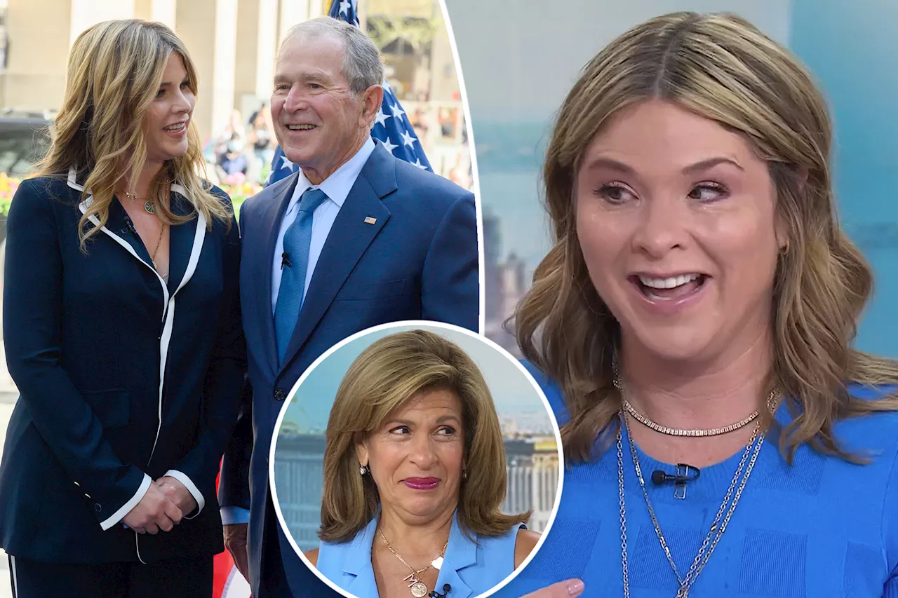 Jenna Bush Hager called dad George W. Bush crying about Hoda Kotb leaving 'Today'