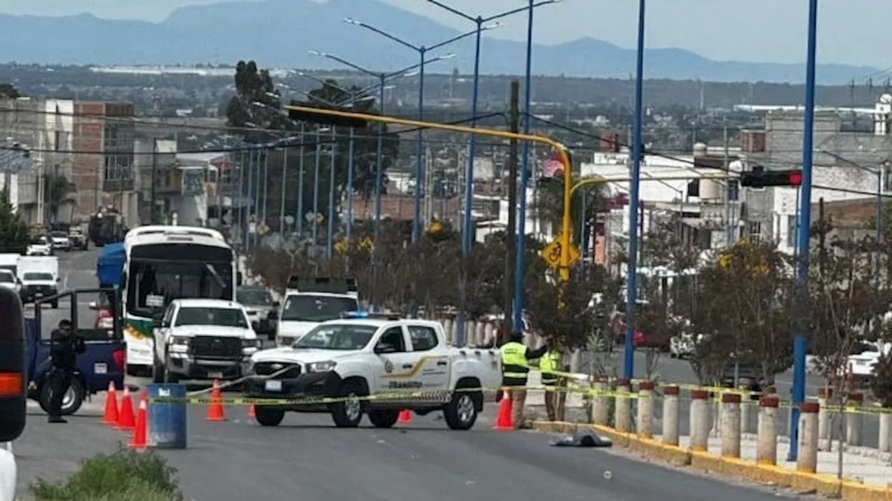 Atropella a hombre en San Luis de la Paz, lo mata y se da a la fuga