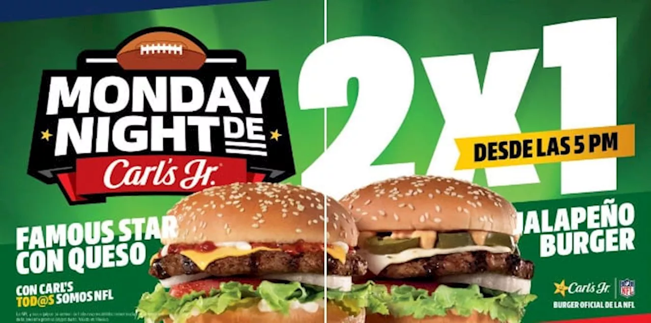 Carl's Jr. lanza 2x1 para todo el 2024 ¿aplica en Guanajuato? Te contamos los detalles