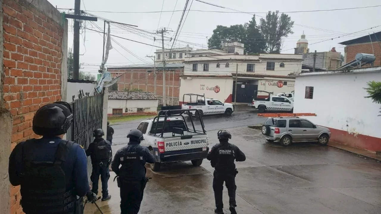 Abatirón a un presunto miembro del CJNG durante operativo contra robo de carga en Michoacán