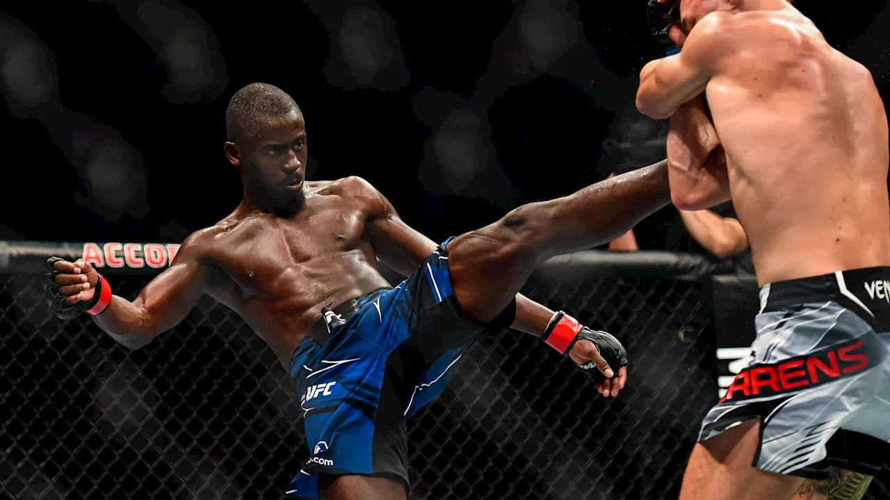 UFC Paris 2024: 'Apporter plus de violence', William Gomis veut faire crier le public parisien