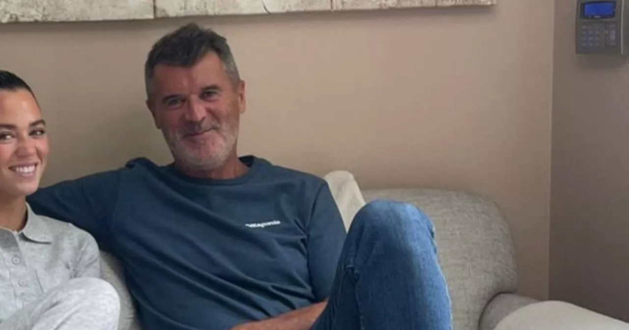 Roy Keane beams as he shares sweet snap with rarely seen daughter Leah