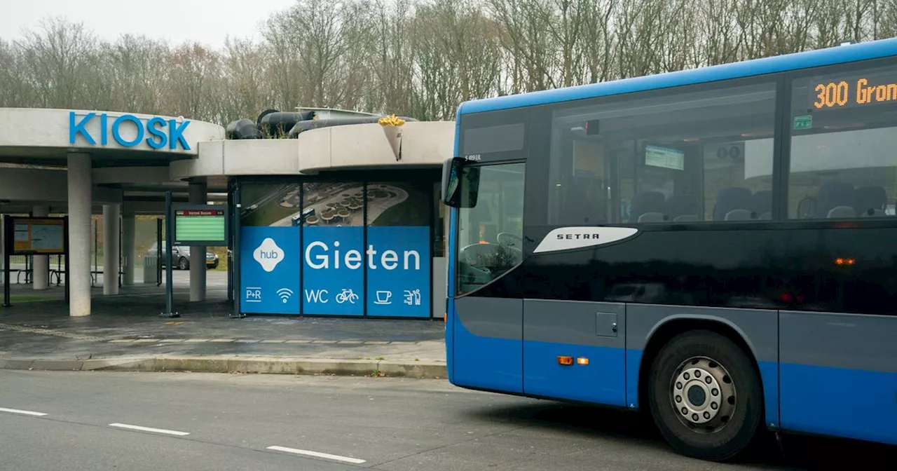 Geen broodjes of koffie meer voor reizigers bij OV-knooppunt Gieten