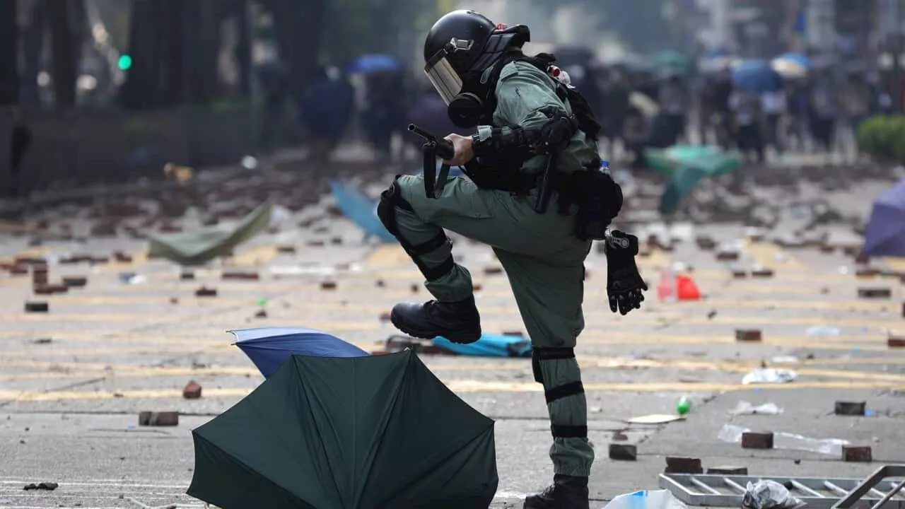 It's ten years since the start of Hong Kong's Umbrella protests.