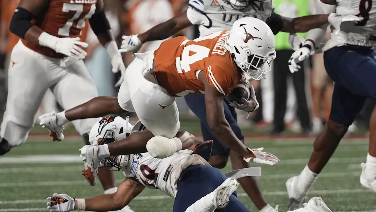 Texas Lists Five RBs on First-Ever SEC Injury Report