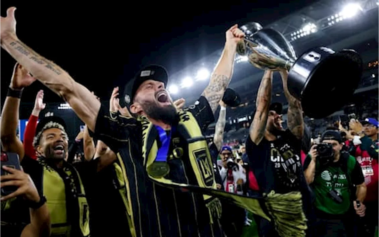 Giroud, l'ex Milan vince il primo titolo americano con i Los Angeles Fc