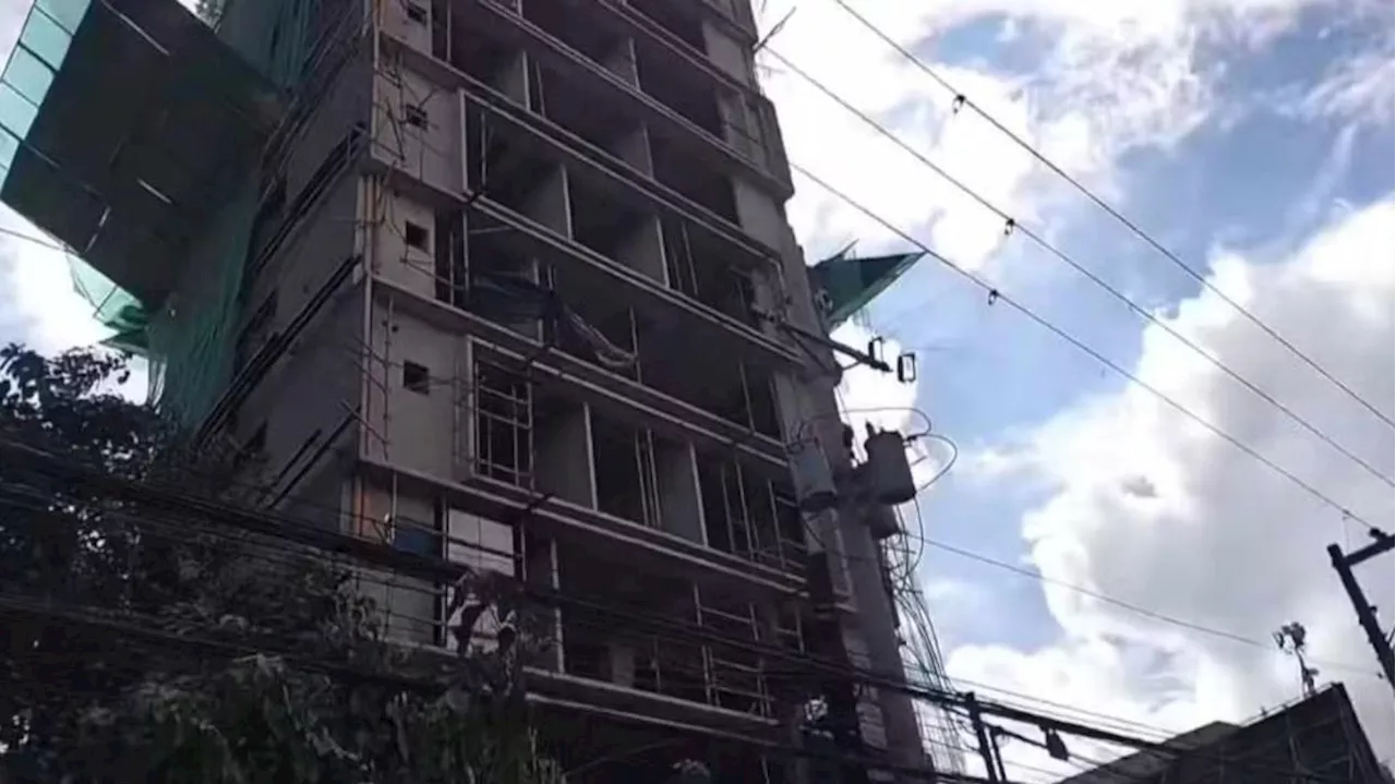 Cebu City accident: Motorist hurt by pipe that fell from 11th floor