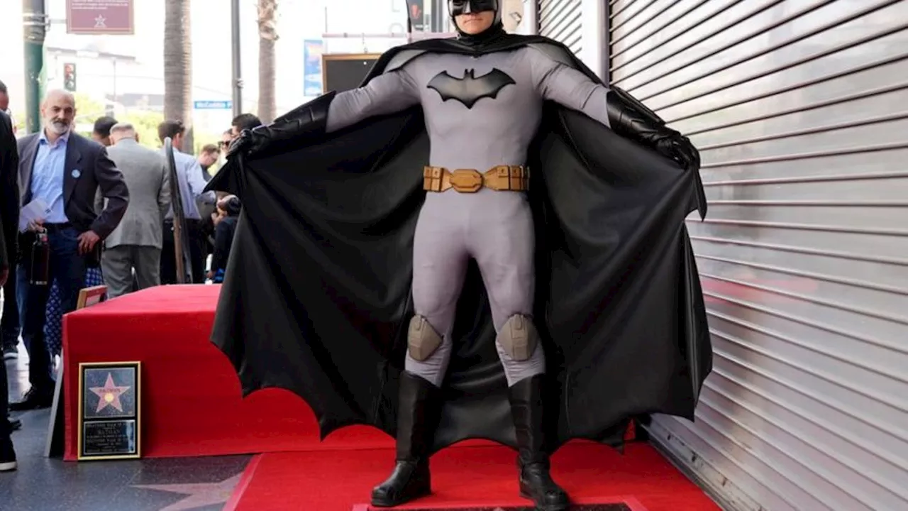 Auszeichnung: Ein Stern für Batman - erster Superheld auf 'Walk of Fame'