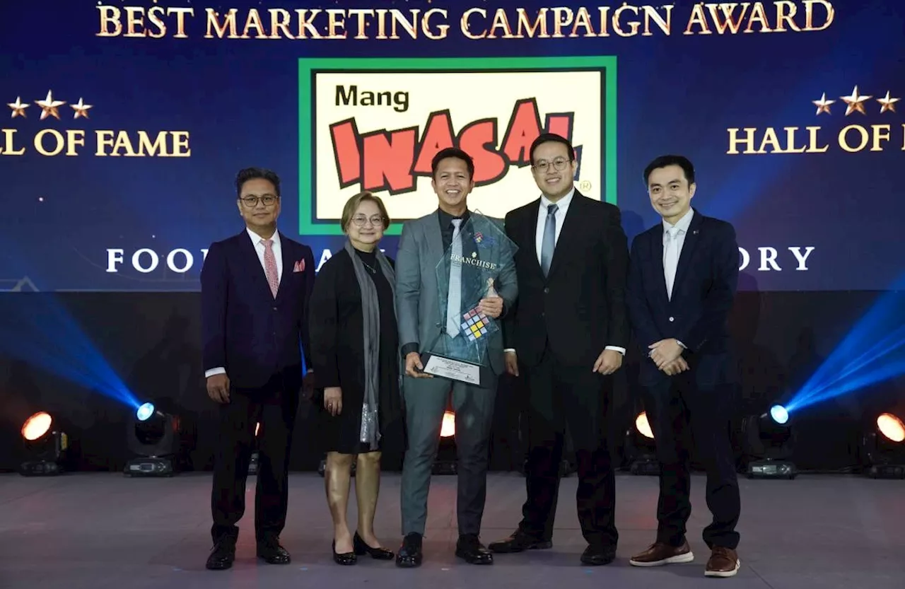 Mang Inasal wins Hall of Fame at Franchising Excellence Awards