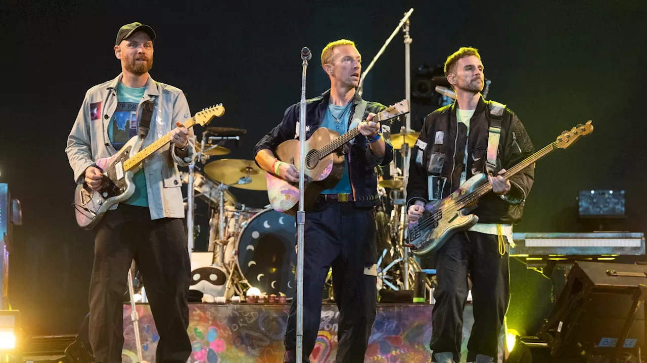 ‘Such a scam!’ wail Coldplay fans as they battle 160,000 person queue chaos for Music Of The Spheres tour t...