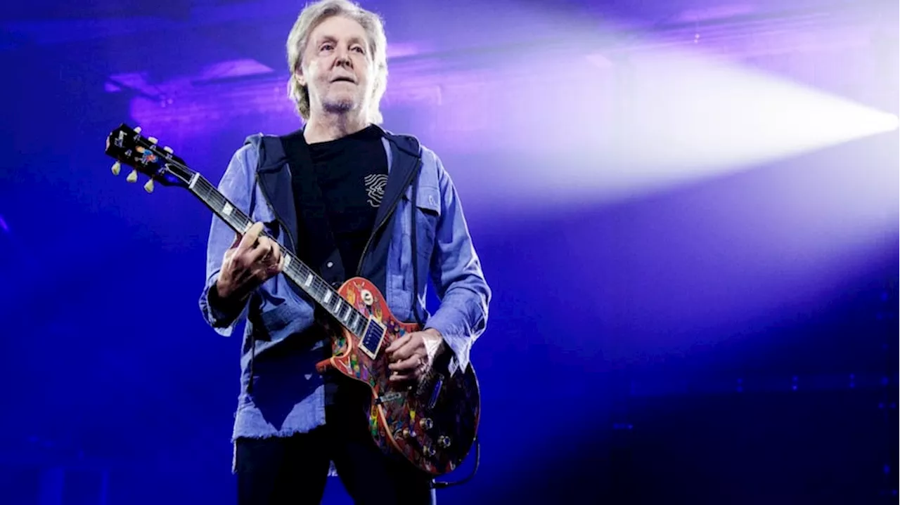 En fotos: el último ensayo de Paul McCartney antes de su llegada a la Argentina