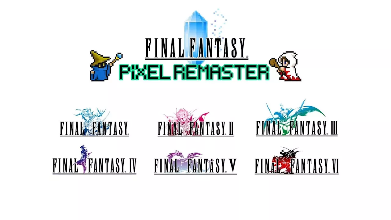 Final Fantasy Pixel Remaster leaks for Xbox via Dashboard ad