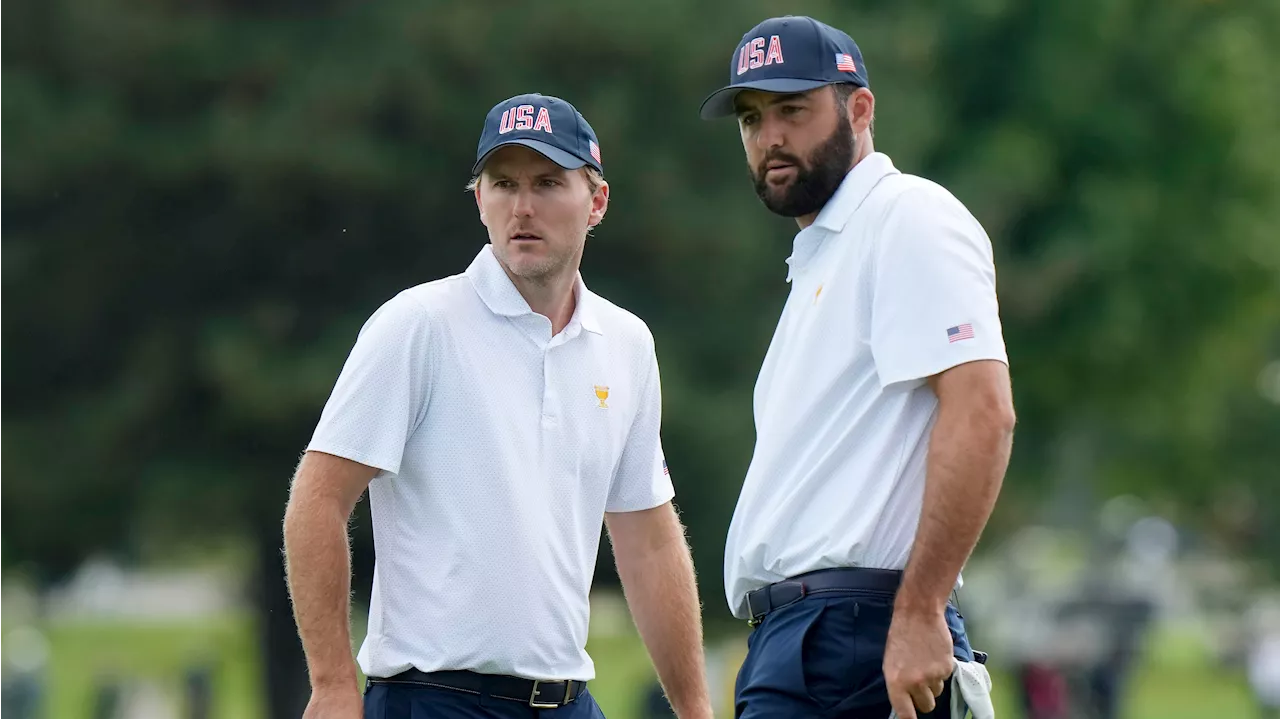 Scheffler, Kim get into gamesmanship as Americans sweep Day 1 at Presidents Cup