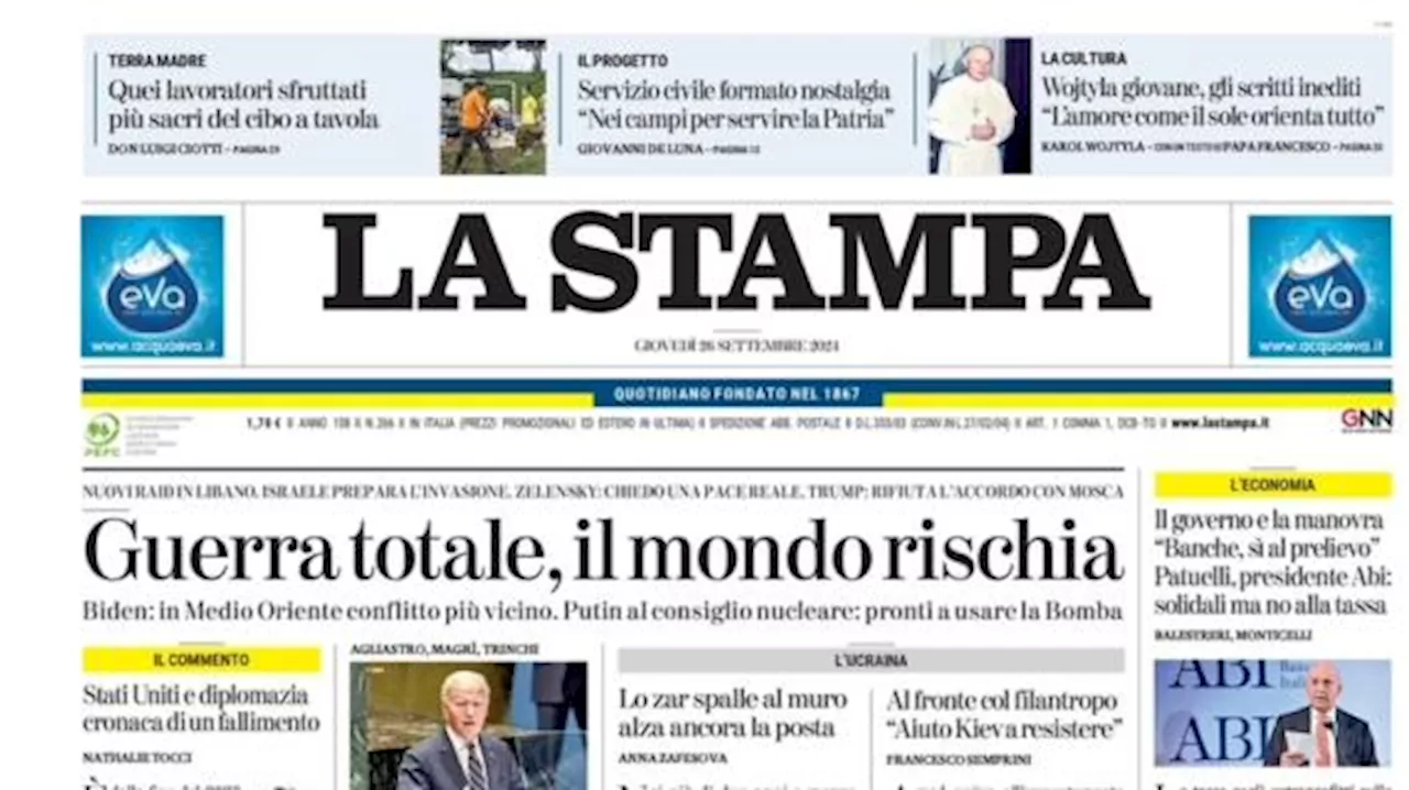 La Stampa: 'Di Gregorio dalla Juve alla Nazionale: ha convinto il ct Spalletti'