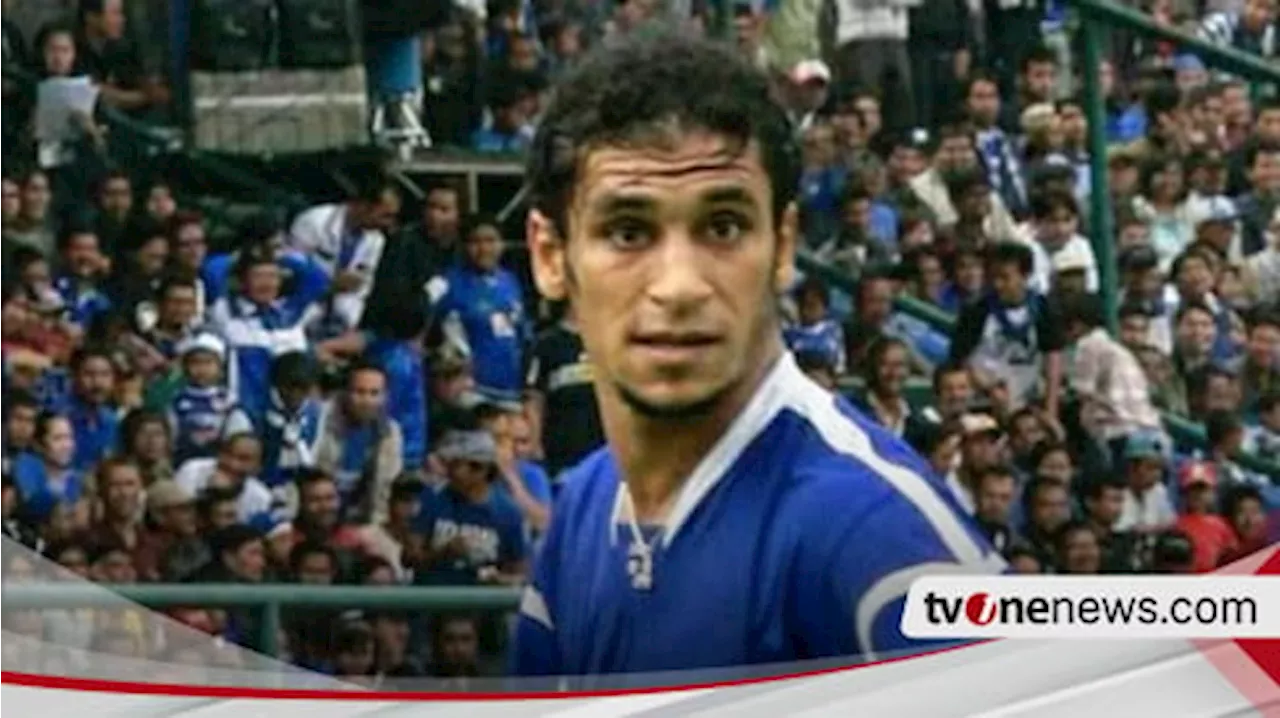 Apa Kabar Redouane Barkaoui? Eks Striker Persib Bandung yang Punya Selebrasi Nyentrik Menari Jaipong Saat Berhasil Mencetak Gol