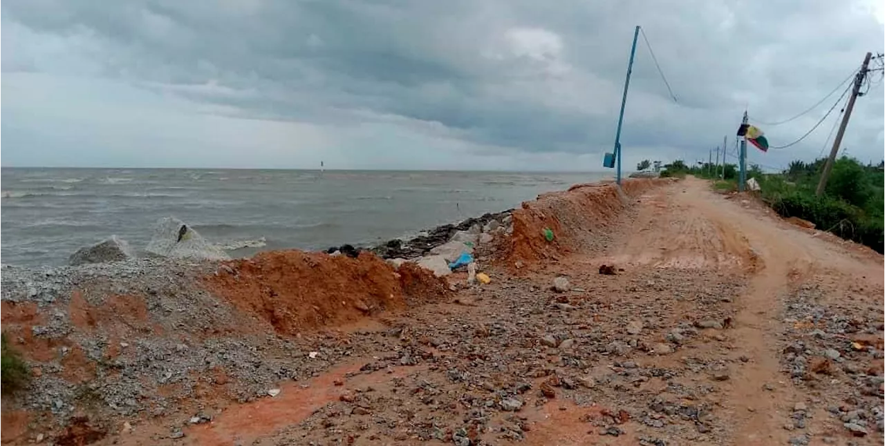 Bagan Sungai Tiang Residents Fear Erosion of Coastal Defense