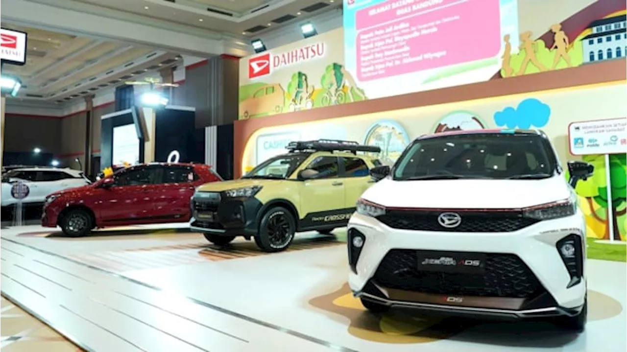 Tiga Mobil Andalan Daihatsu Mejeng di GIIAS Bandung 2024