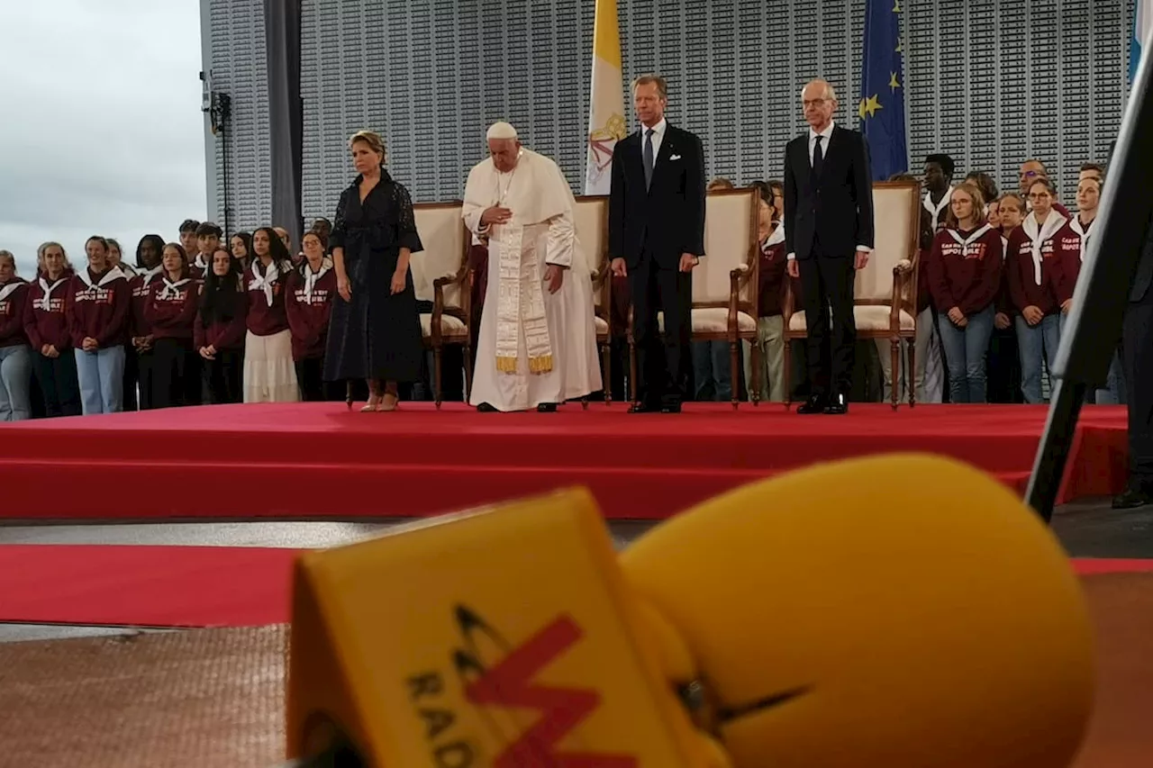 Fotos: W Radio acompaña el viaje del papa Francisco a Bélgica y Luxemburgo