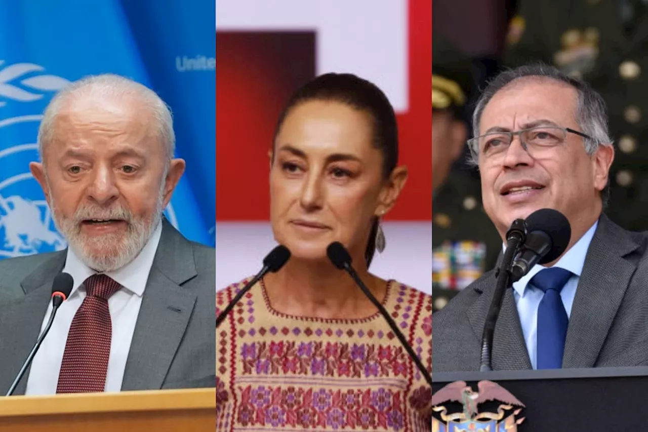 Petro, Lula y Boric asistirán a investidura de Sheinbaum como nueva presidenta de México