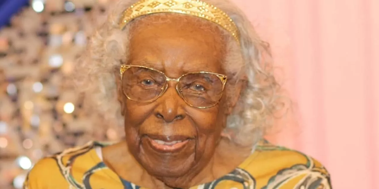 Woman celebrating 110th birthday gets key to the city, card from President Biden