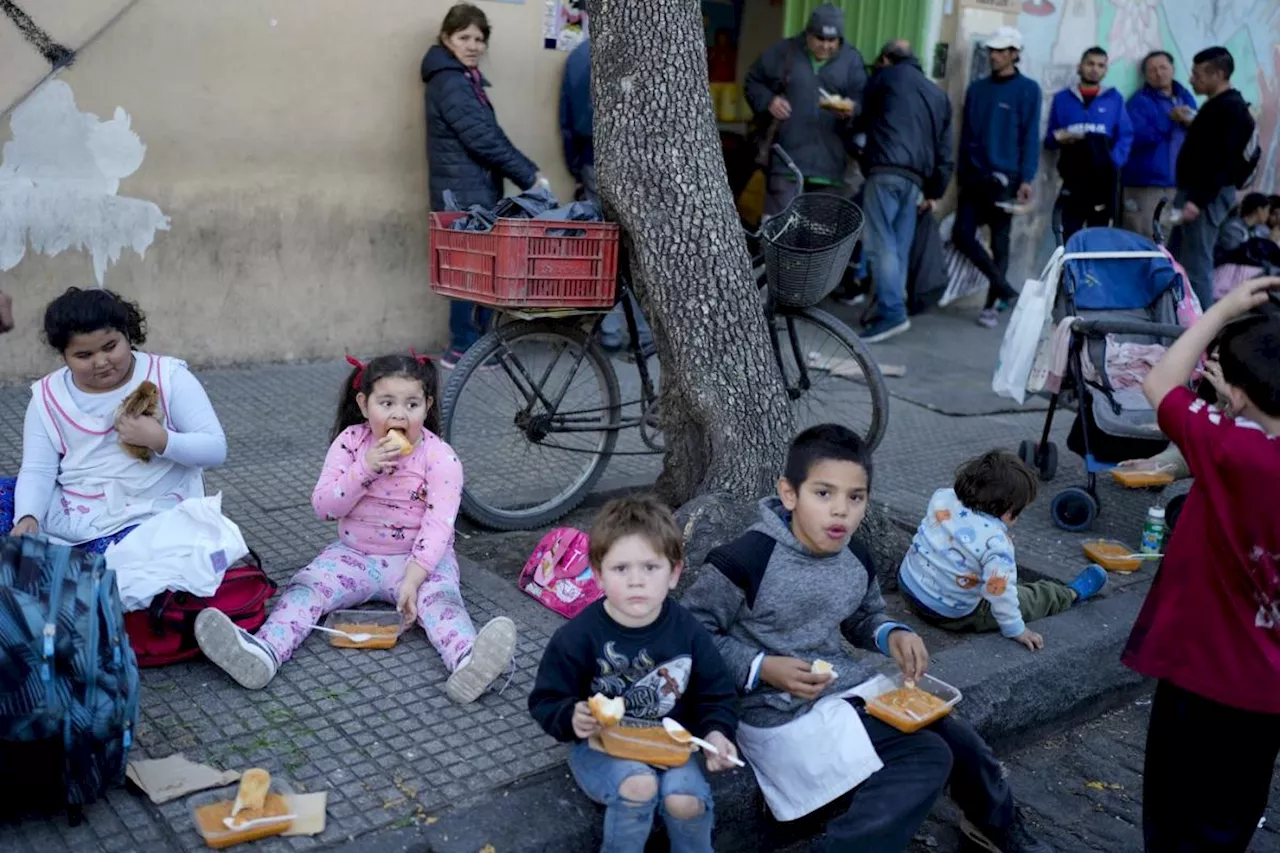 Argentina's poverty rate spikes to 53% in first 6 months of President Milei's shock therapy