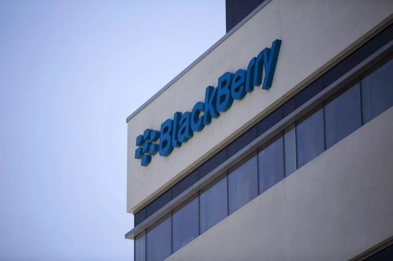 BlackBerry reports US$19-million loss in second quarter