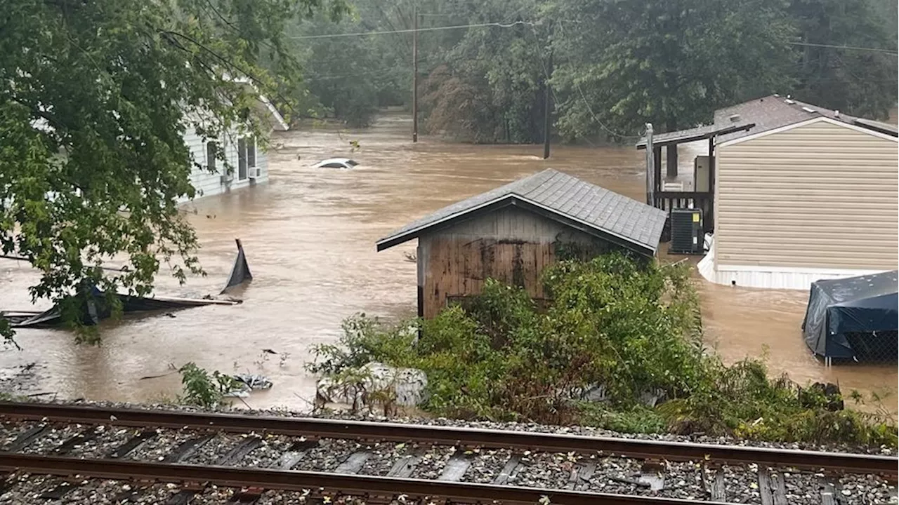 North Carolina faces dangerous conditions as Hurricane Helene passes through