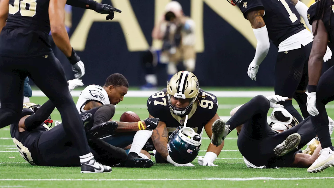 Saints' Khristian Boyd fined for hit on DeVonta Smith: ESPN sources