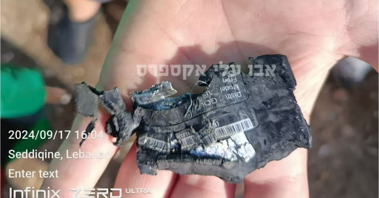 Israel concealed explosives inside batteries of pagers sold to Hezbollah, Lebanese officials say